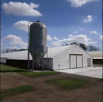 Bolt Connection Steel Structure Poultry House Weather Resistant ISO 9001 CE