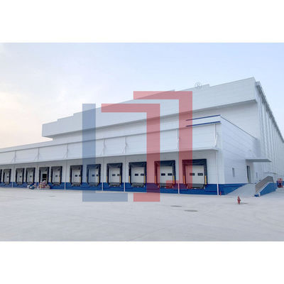 Ventilation Steel Structure Cow Shed , Durable Steel Livestock Shelter For Dairy Farm