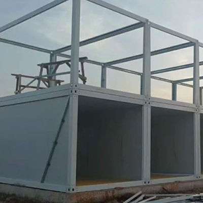 40ft 20ft Expandable Container Home Prefabricated 50mm 75mm 100mm 150mm Wall Thickness