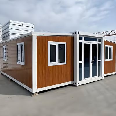 Luxury Finish Expandable Prefab House Three Bedroom Container Home Customized Size