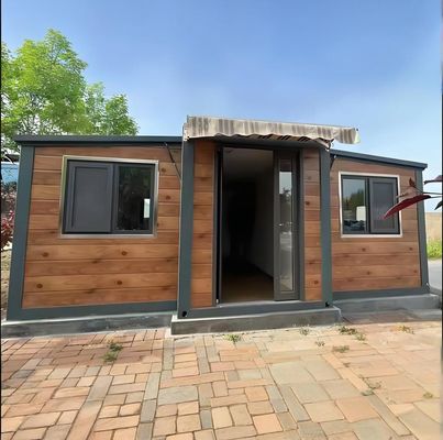 Luxury Finish Expandable Prefab House Three Bedroom Container Home Customized Size