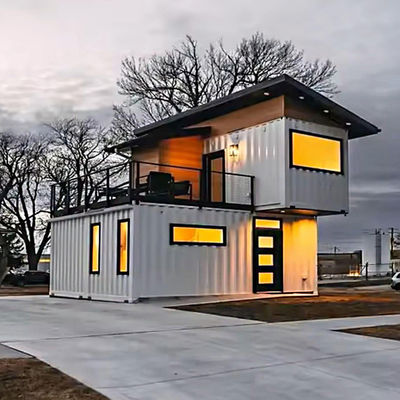 Q235B Q355B Steel Expandable Container House Flat Pack Container Homes 20ft 40FT