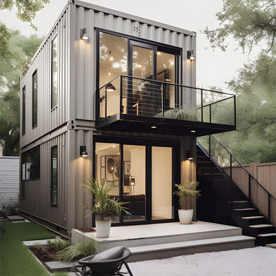Fast Build Modular Container Home Expandable Prefab Tiny Home Earthquake Resistance