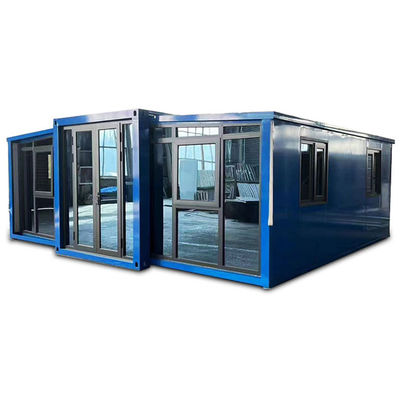 Cold Galvanizing Steel Modular Prefabricated House With Aluminum Window Fast Install