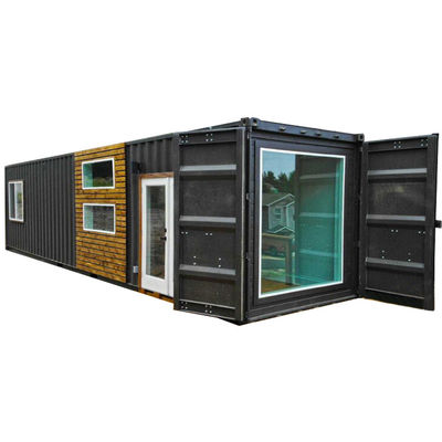 Cold Galvanizing Steel Modular Prefabricated House With Aluminum Window Fast Install