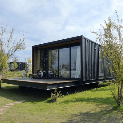Cold Galvanizing Steel Modular Prefabricated House With Aluminum Window Fast Install