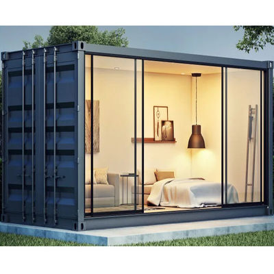 Cold Galvanizing Steel Modular Prefabricated House With Aluminum Window Fast Install
