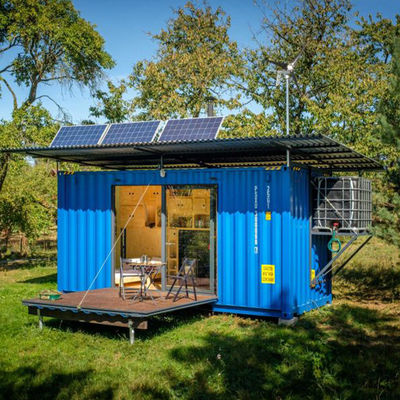 Pre Installed Prefabricated Container Office Building Effortless Assembly ISO Certified