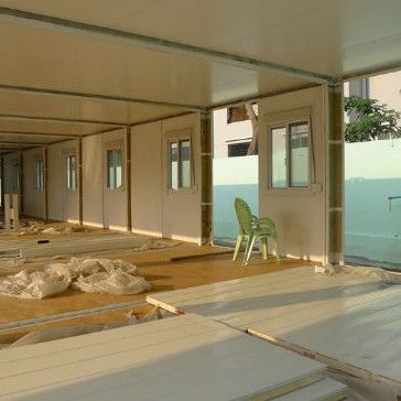 Corrosion Resistant Steel Expandable Container House Painting Or Galvanization Surface