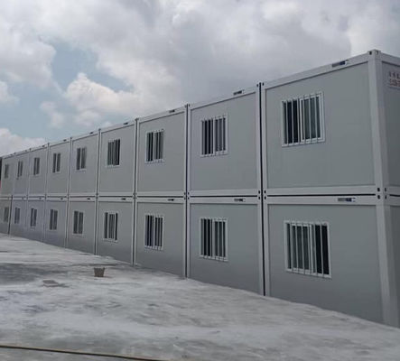 Plywood Floor Container House Prefab Container Homes With EPS Sandwich Panel Wall