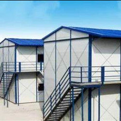 2920mm Height 2440mm Depth Prefabricated Container Homes 20ft 40ft With PVC Flooring