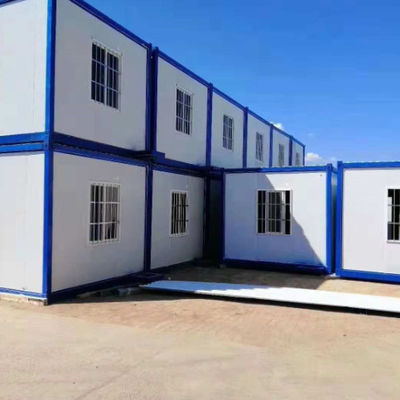 Flexible Design Prefab Container House Homes with PVC Ceiling And Aluminum Window